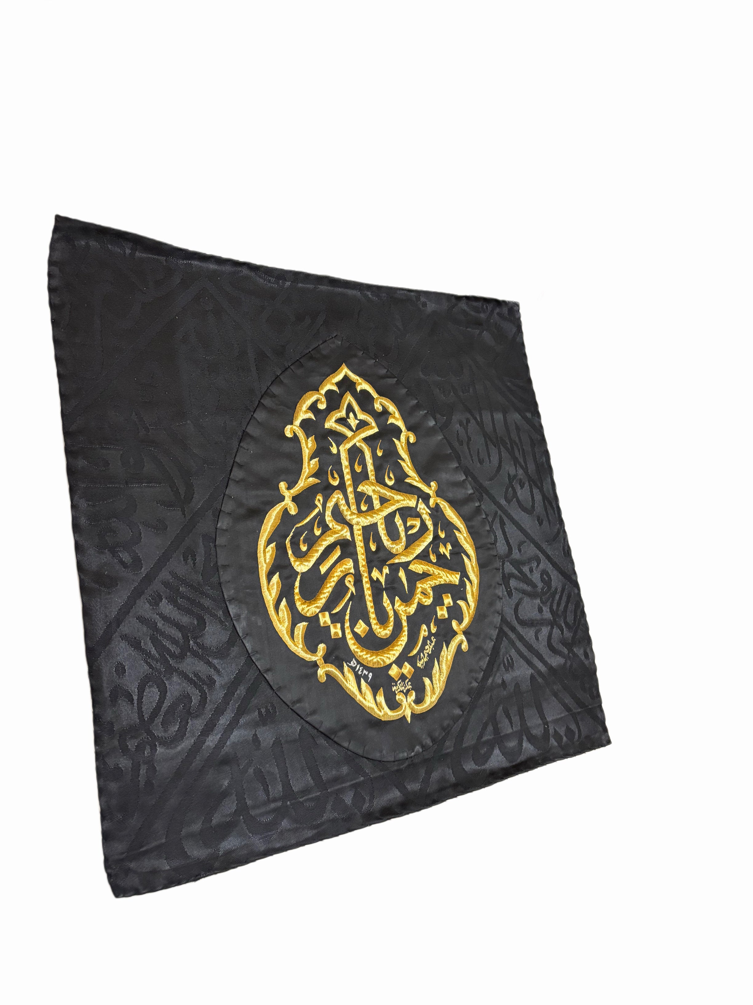 Original Black Kiswah Cloth Wall Hanging