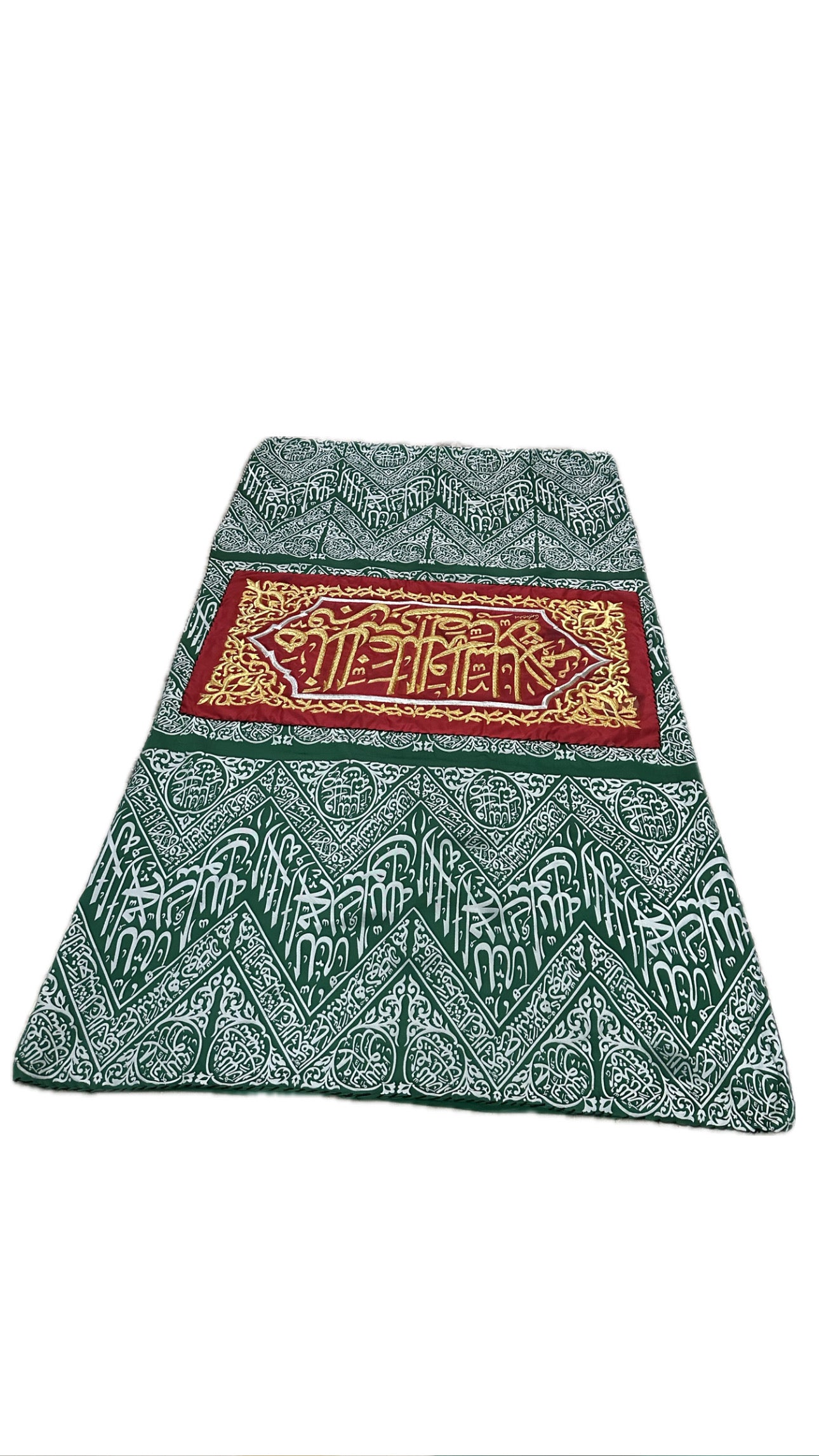 Authentic Red Kiswah Cloth Wall Hanging