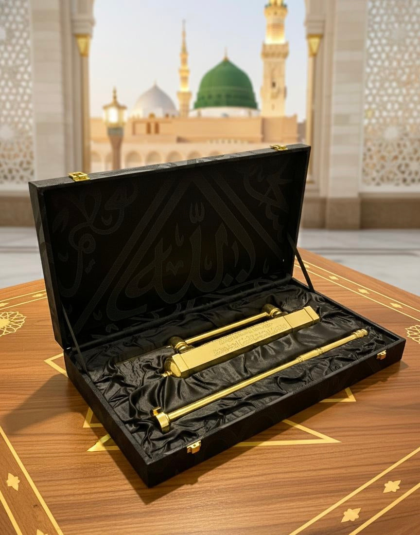 Golden Kaaba Door Key lock