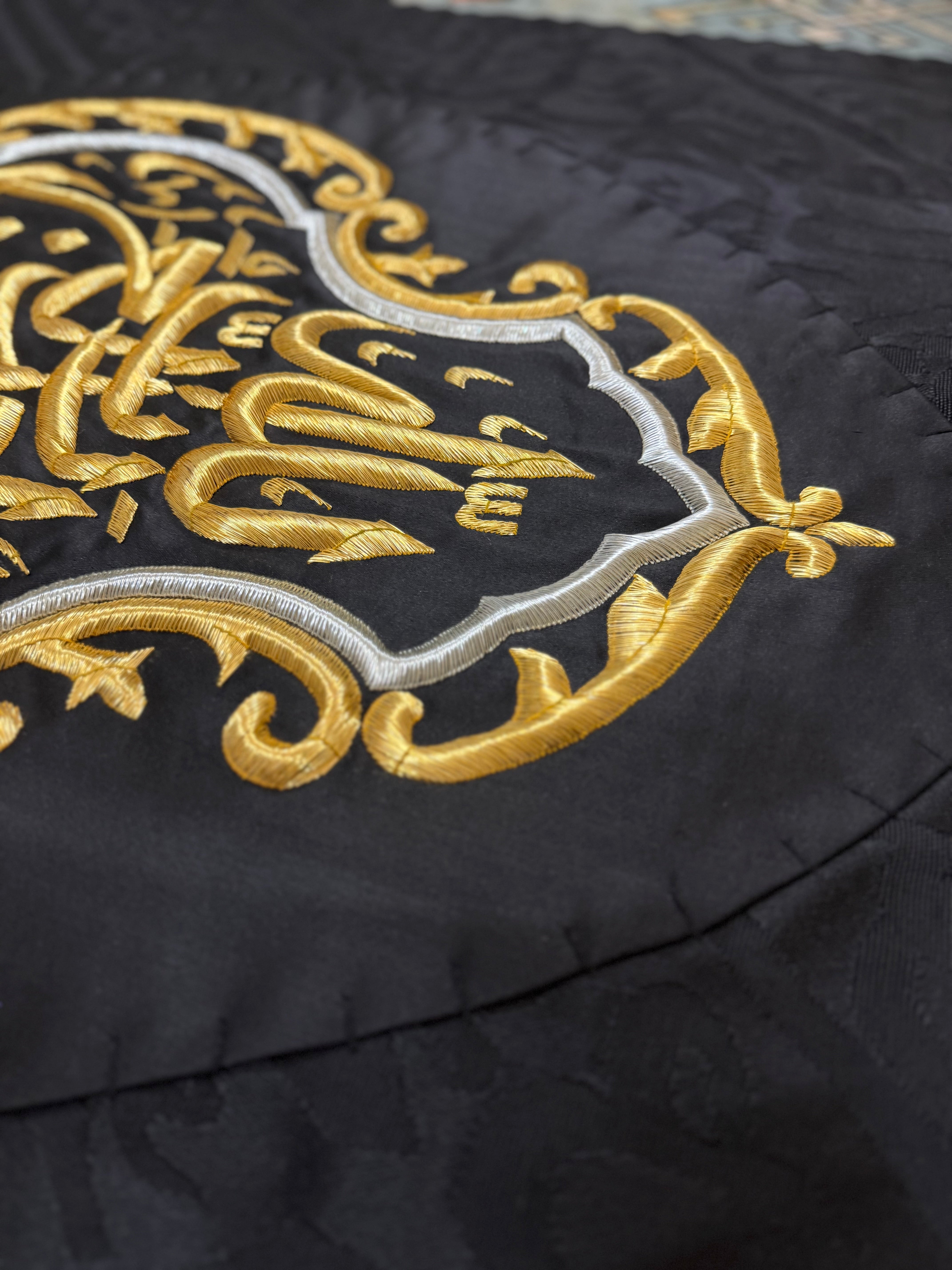 Original Black Kiswah Cloth Wall Hanging